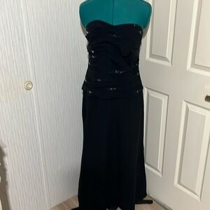 JADE by Jasmine Strapeless Black Gown (160)